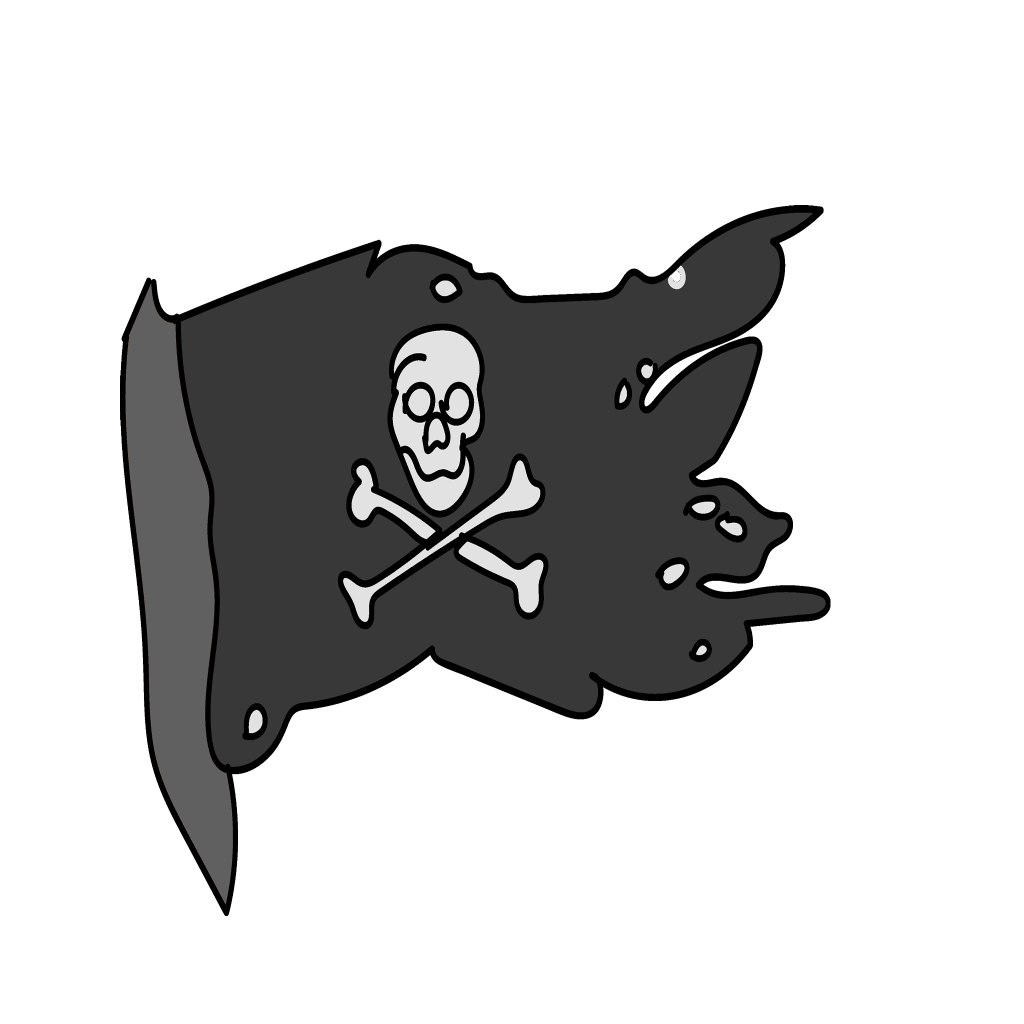 pirate flag alpha